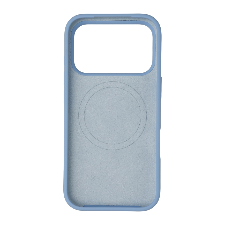 FoneKit MagSafe Liquid Silicone Case, iPhone 18 Pro / 17 Pro, Glacier – 2