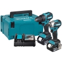 Makita Akkutyökalusarja DLX2577TJ 18V Makita Akkutyökalusarja DLX2577TJ 18V