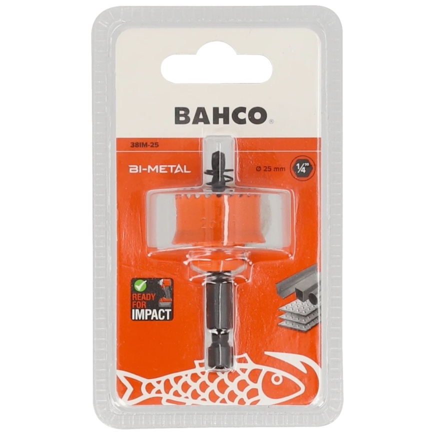 Bahco bimetal hole saw, for metal/plastic, Ø29mm – 3