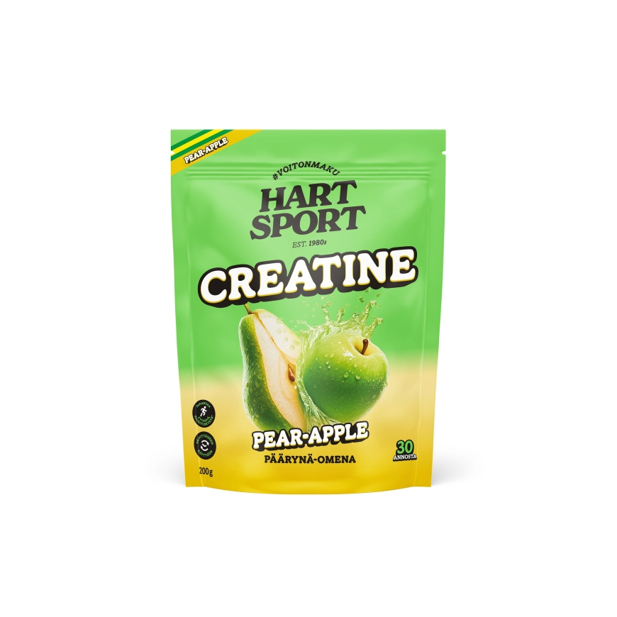 Hart-Sport Kreatiinijauhe, päärynä-omena, 200 g