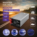 Qoltec Pure Sine Wave | 12V to 230V | 4000/8000W