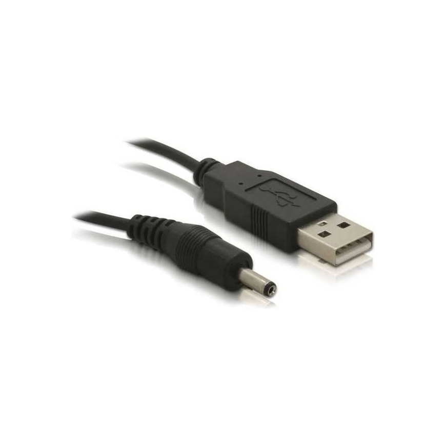 DELOCK USB maitinimo kabelis (82377) juodas