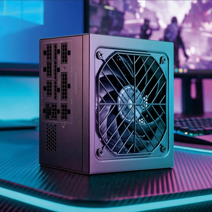 Mars Gaming MPT850 toiteallikas 850 W 24-pin ATX ATX Must – 5