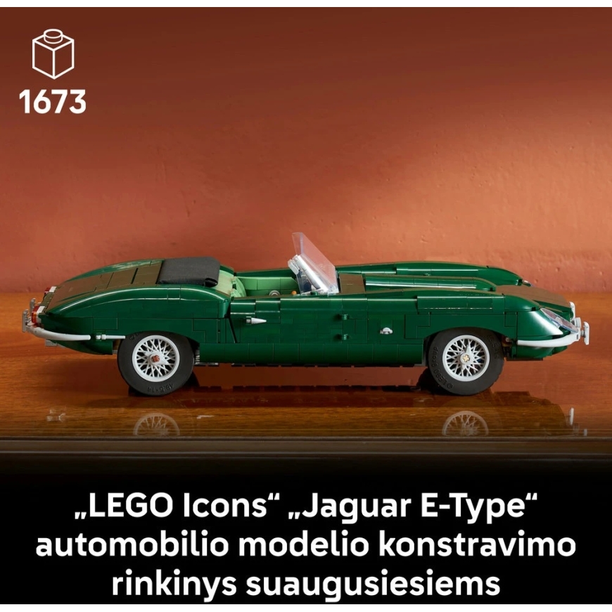 LEGO® Icons Jaguar E-Type, urheiluauto, 11381 – 4