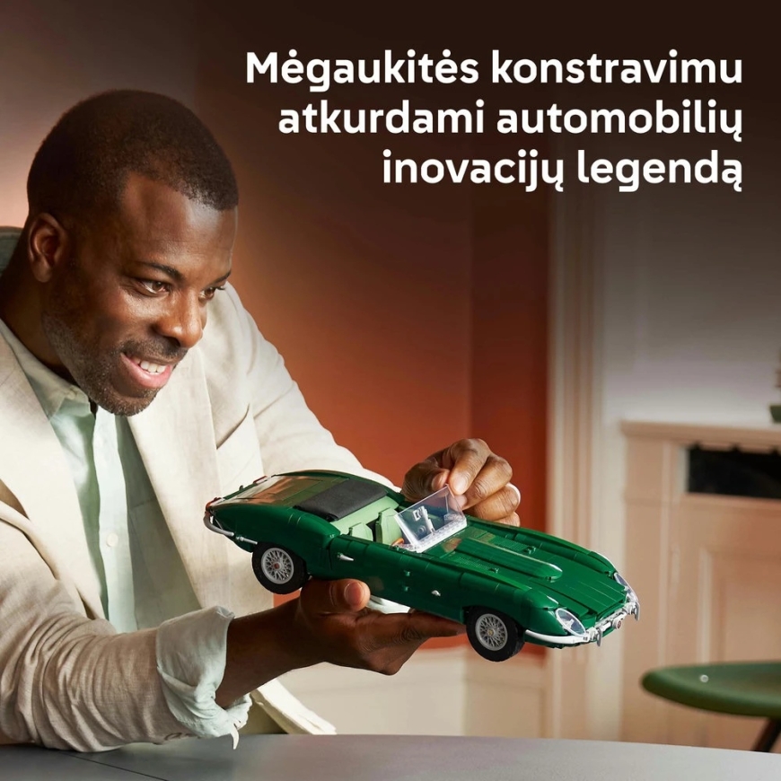 LEGO® Icons Jaguar E-Type, sports car, 11381 – 5