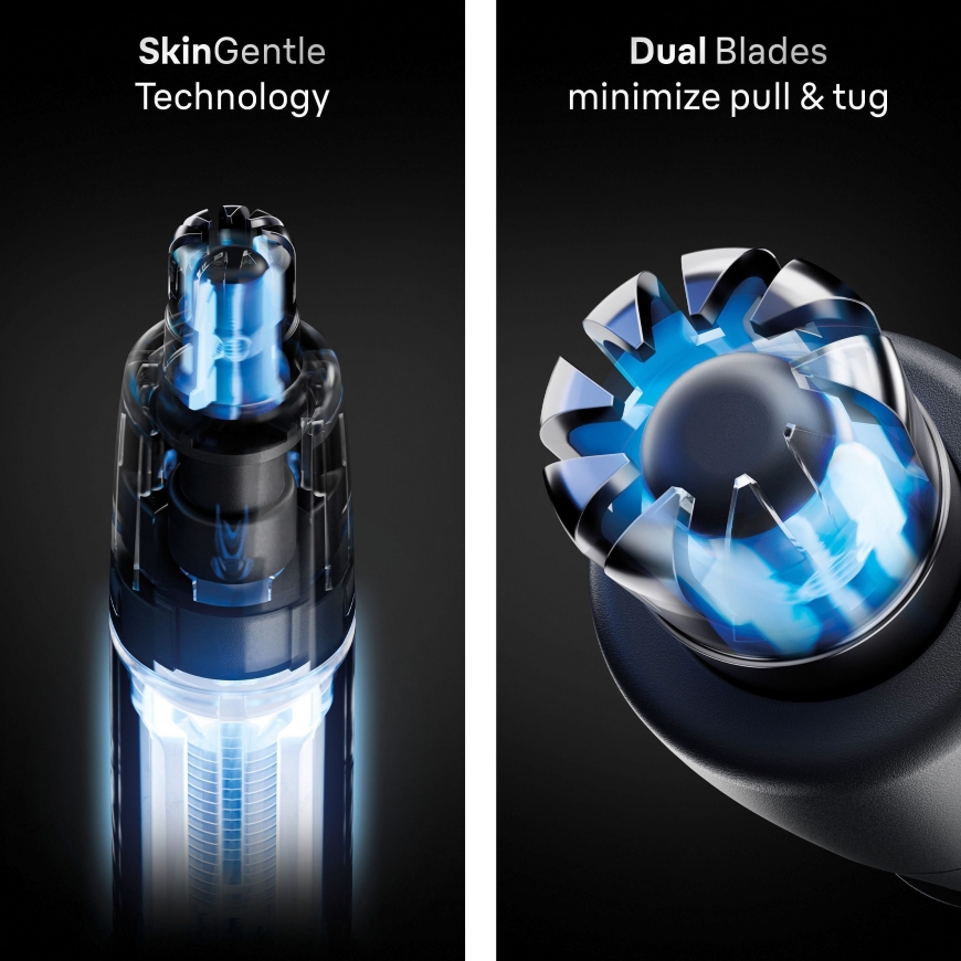 Braun ear and nose trimmer + two blades, EN20, gray – 3