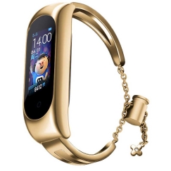 Fusion Accessories Xiaomi Mi Band 3/4/5/6 Gold Metal Bracelet