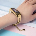 Fusion Accessories auksinė metalinė apyrankė Xiaomi Mi Band 3/4/5/6