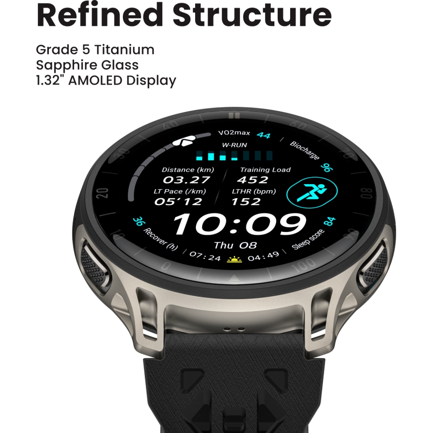 Amazfit Cheetah 2 Pro sporta pulkstenis, melns – 2