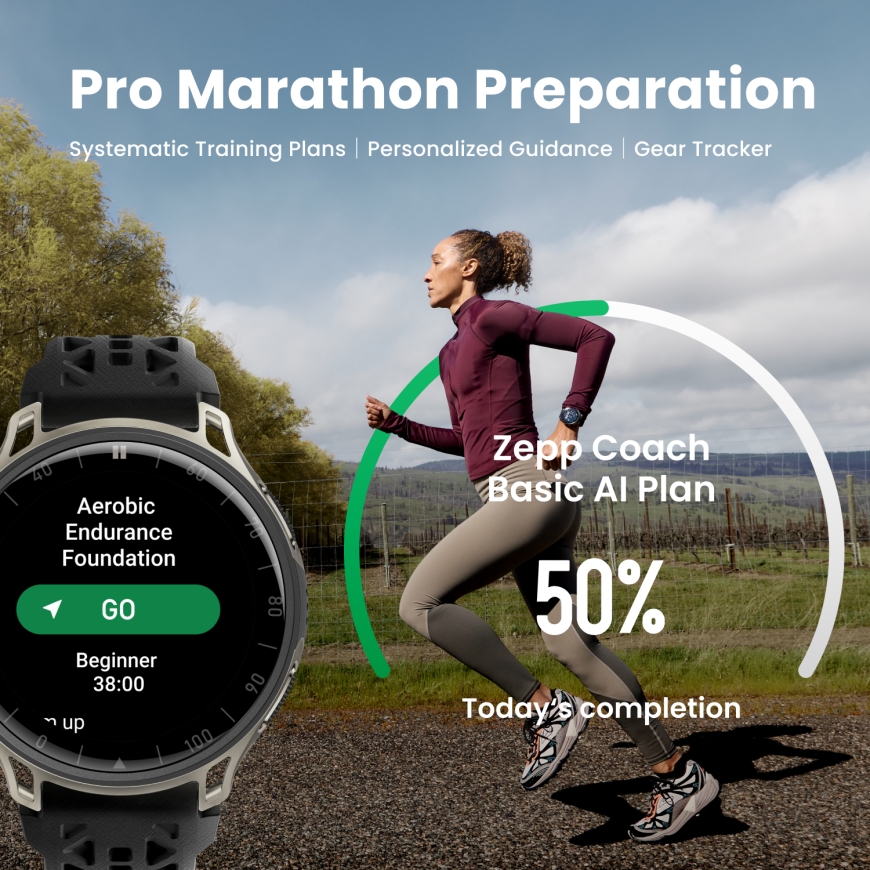 Amazfit Cheetah 2 Pro спортивные часы, черный – 3
