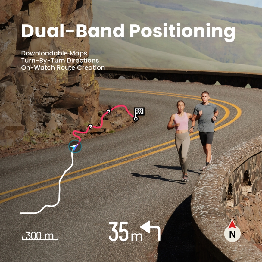 Amazfit Cheetah 2 Pro urheilukello, musta – 5
