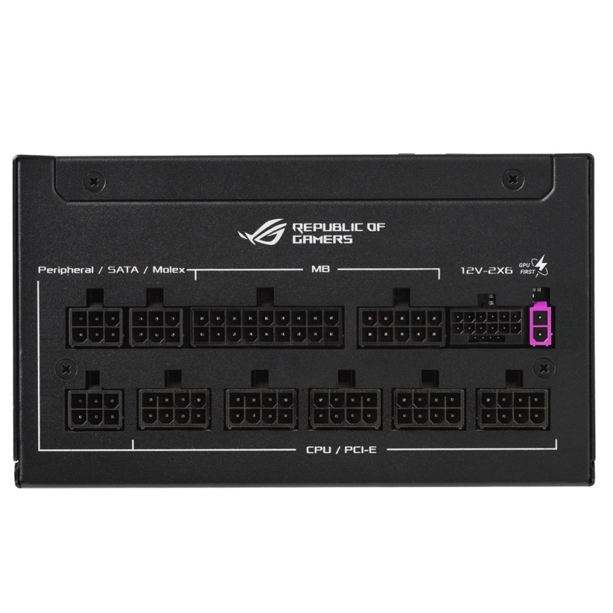 ASUS ROG -STRIX-850P-GAMING-E barošanas bloks 850 W 20+4 pins ATX ATX Melns – 2