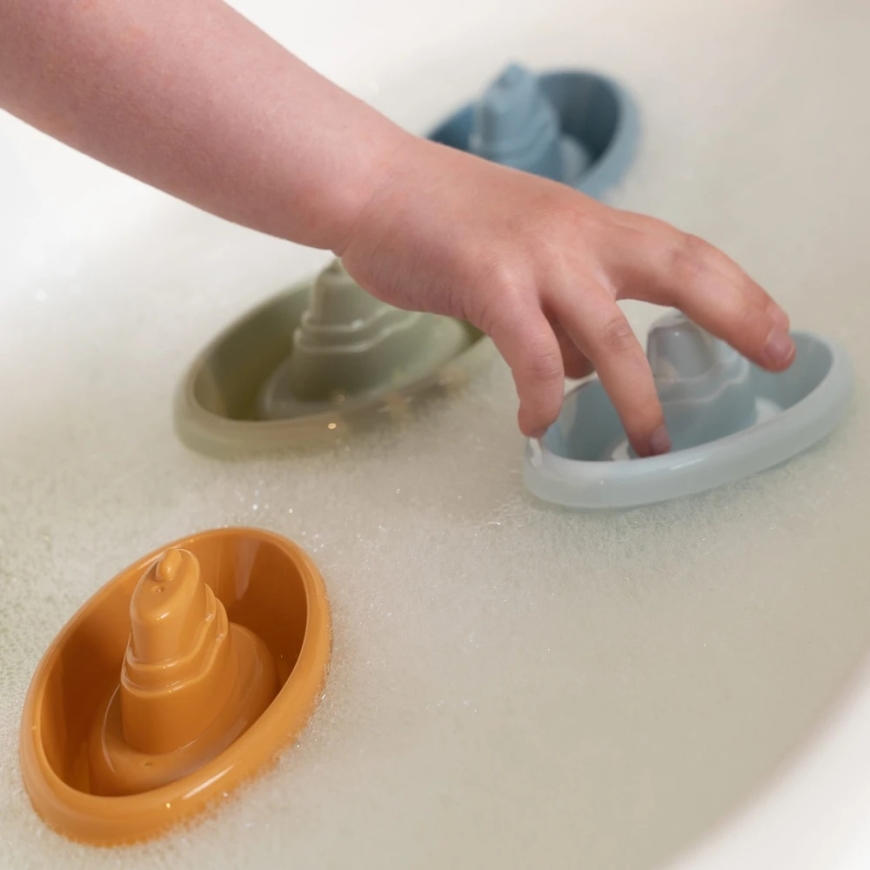 Синие складные ванночки Little Dutch 'Синий' – 4