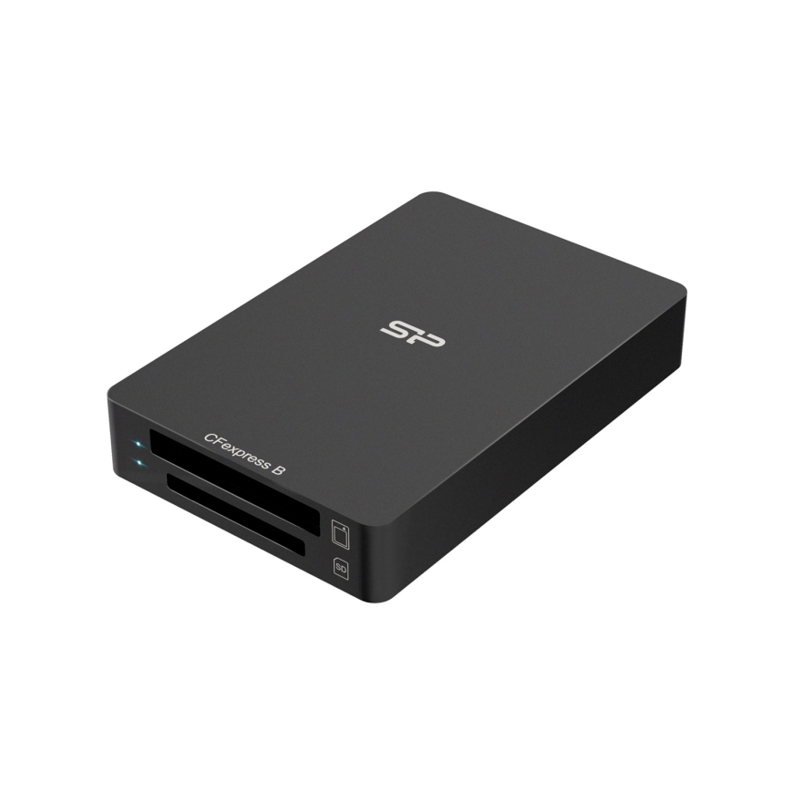 Memory Card Reader SILICON POWER CreatePro BS10 CFexpress Type B and SD 4.0 10Gbps Black – 4