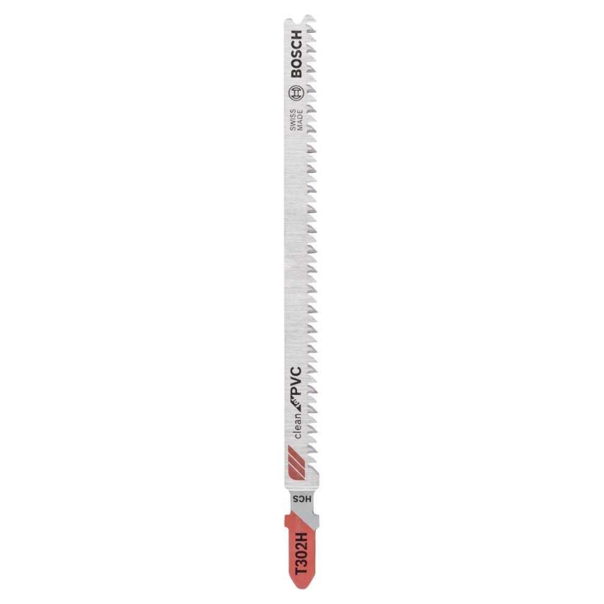Bosch Powertools Bosch HCS saagiteras Clean PVC jaoks T302H - 5 tk - 2608667448