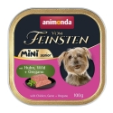 ANIMONDA Vom Feinsten Senior Mini Курица с дичью и орегано - влажный корм для собак - 100 г ANIMONDA Vom Feinsten Senior Mini Курица с дичью и орегано - влажный корм для собак - 100 г