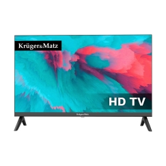 Kruger&Matz 24" HD DVB-T2 H.265 HEVC 230/12V телевизор