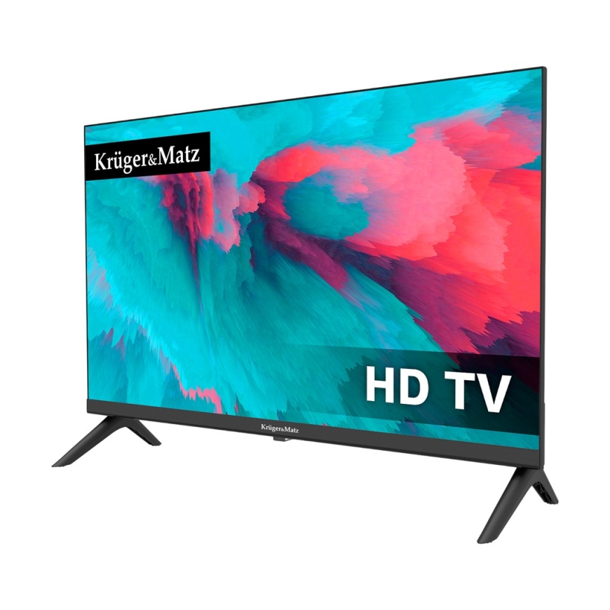 Kruger&Matz 24" HD DVB-T2 H.265 HEVC 230/12V телевизор – 4