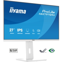 iiyama ProLite XB2797QSU-W1 tietokoneen litteä näyttö 68,6 cm (27") 2560 x 1440 pikseliä Quad HD LED