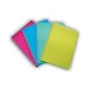 SMLT Spiral Notebook, A4, Plastic Covers, 96 Pages, Gridded SMLT Spiral Notebook, A4, Plastic Covers, 96 Pages, Gridded
