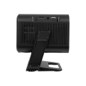 BLOW AndroidTV FullHD MaxView portatīvais projektors melnā krāsā