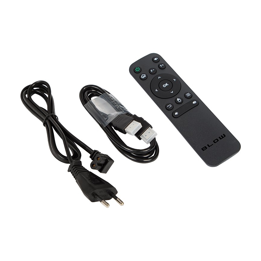BLOW AndroidTV FullHD MaxView nešiojamas projektorius juodas – 5