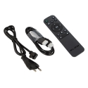 BLOW AndroidTV FullHD MaxView portatīvais projektors melnā krāsā