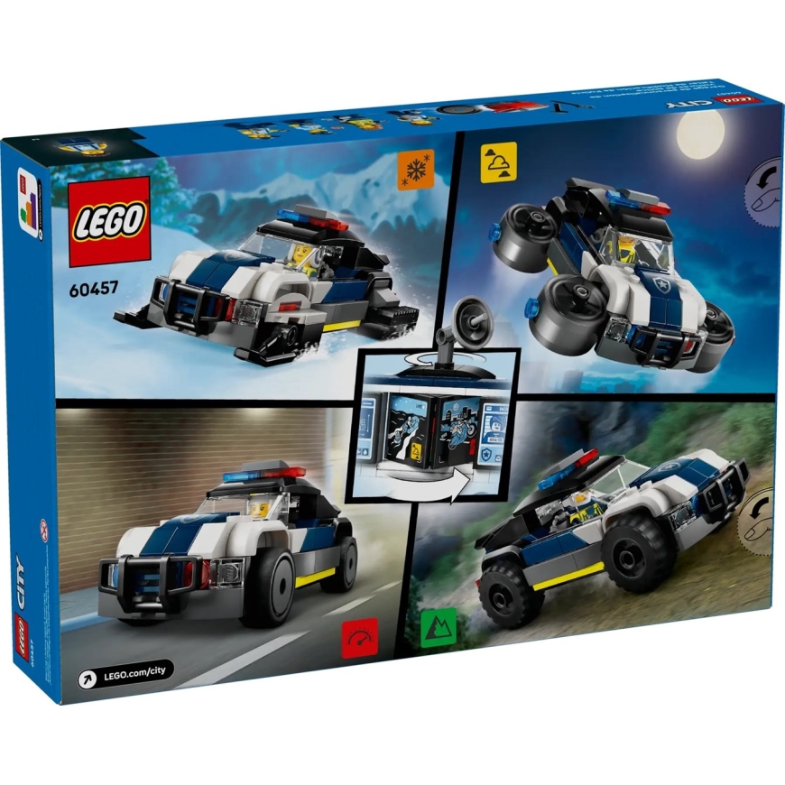 LEGO CITY 60457 Mukautettu poliisiautotalli – 2