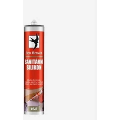 Den Braven Sanitary Silicone 280ml White RL