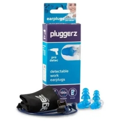 Tzmo Pluggerz, Pro, Kõrvatropid, Sinine, 4 tk Unisex