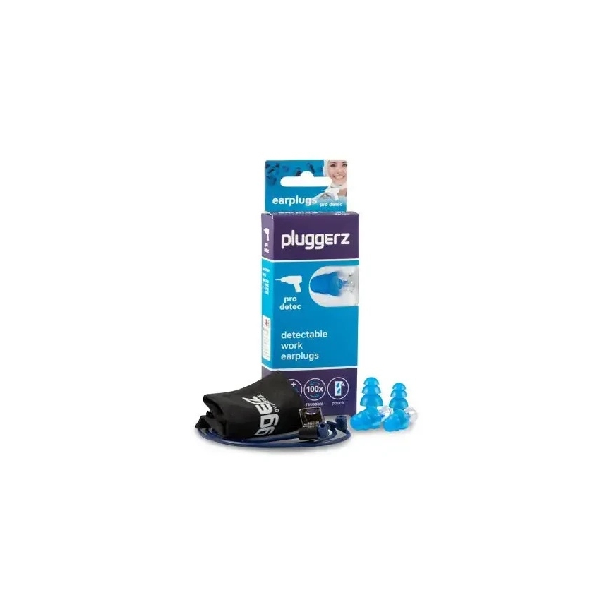 Tzmo Pluggerz, Pro, Earplugs, Mėlyna, 4 pcs Unisex