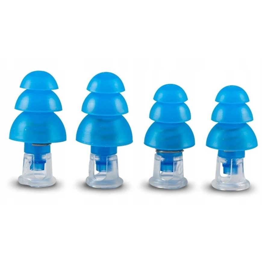 Tzmo Pluggerz, Pro, Earplugs, Blue, 4 pcs Unisex – 4