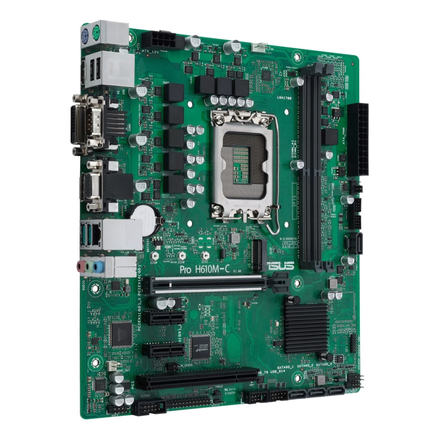ASUS Pro H610M-C-CSM Intel H610 LGA 1700 mikro ATX – 3