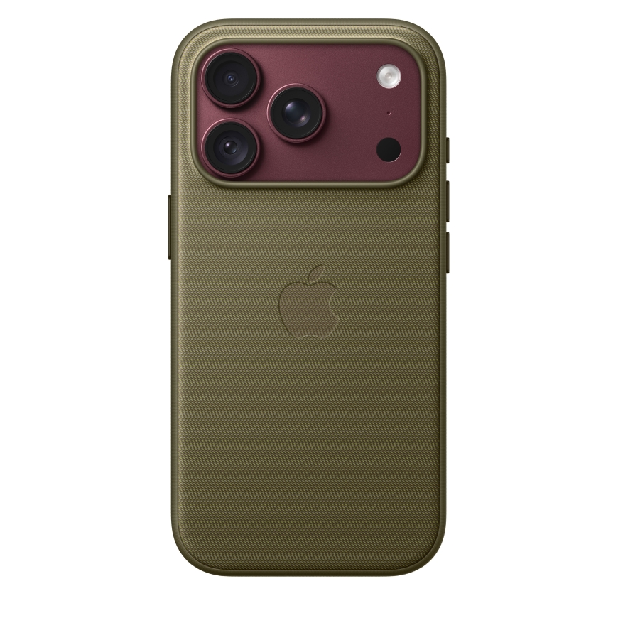 Apple iPhone 18 Pro TechWoven case MagSafe, olive green – 2
