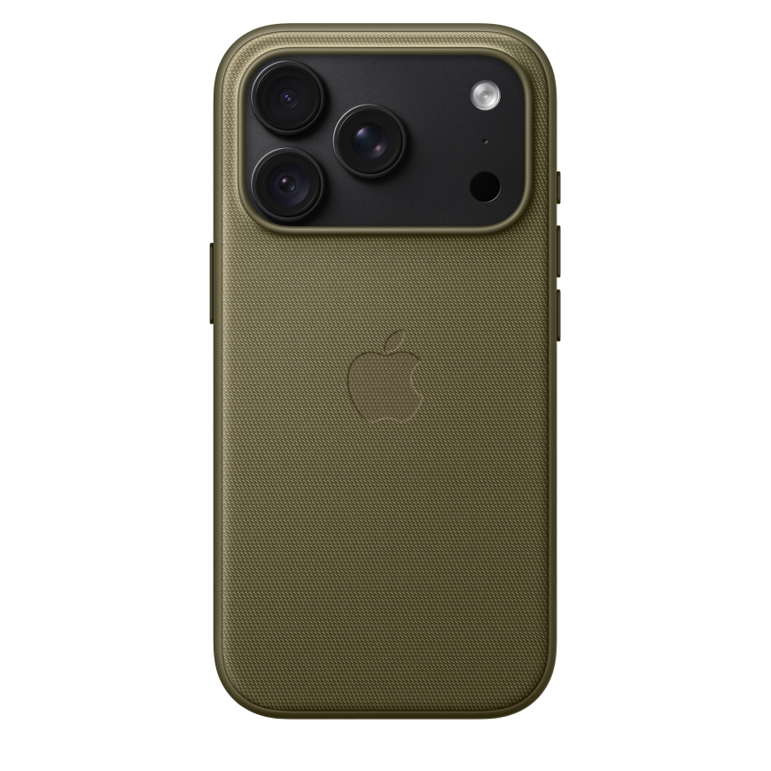 Apple iPhone 18 Pro TechWoven-kuori MagSafella, oliivinvihreä – 4