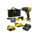 STANLEY 18V Power Tool Set SFMCK208MDS-QW STANLEY 18V Power Tool Set SFMCK208MDS-QW
