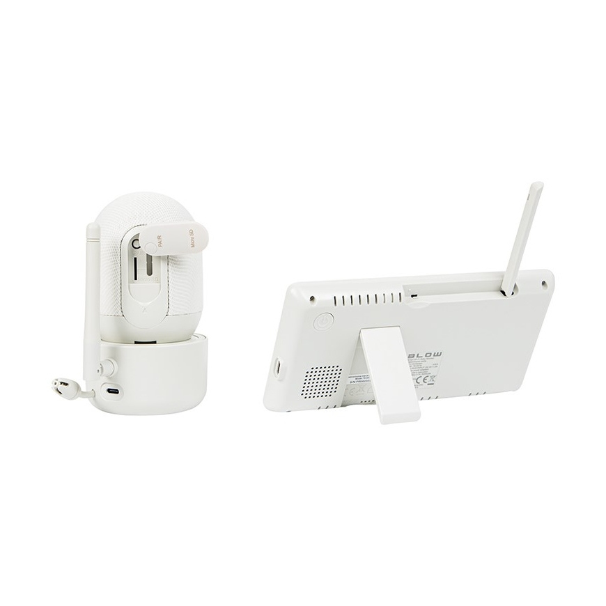 BLOW elektroninen vauvamonitori, jossa on 5,5" LCD WiFi-näyttö – 3