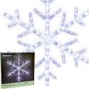 Christmas Decoration SNOW BLOCK, illuminated, hanging, 40 LED, white, 1080623 Christmas Decoration SNOW BLOCK, illuminated, hanging, 40 LED, white, 1080623