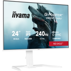 iiyama G-MASTER GB2471HSU-W1 tietokoneen litteä näyttö 60,5 cm (23.8") 1920 x 1080 pikseliä Full HD 