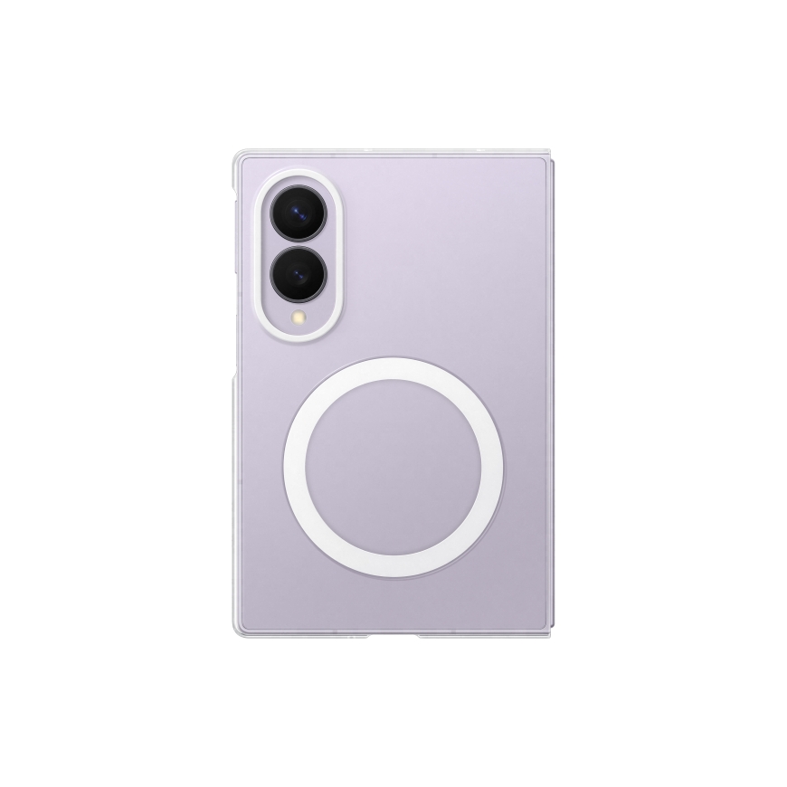 Samsung Galaxy Fold8 Clear Magnet Qi2 vāks, caurspīdīgs – 3