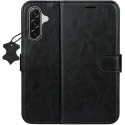 Кожаный чехол TFO Smart Luxe для Samsung Galaxy S25 FE / S26 FE черный Кожаный чехол TFO Smart Luxe для Samsung Galaxy S25 FE / S26 FE черный