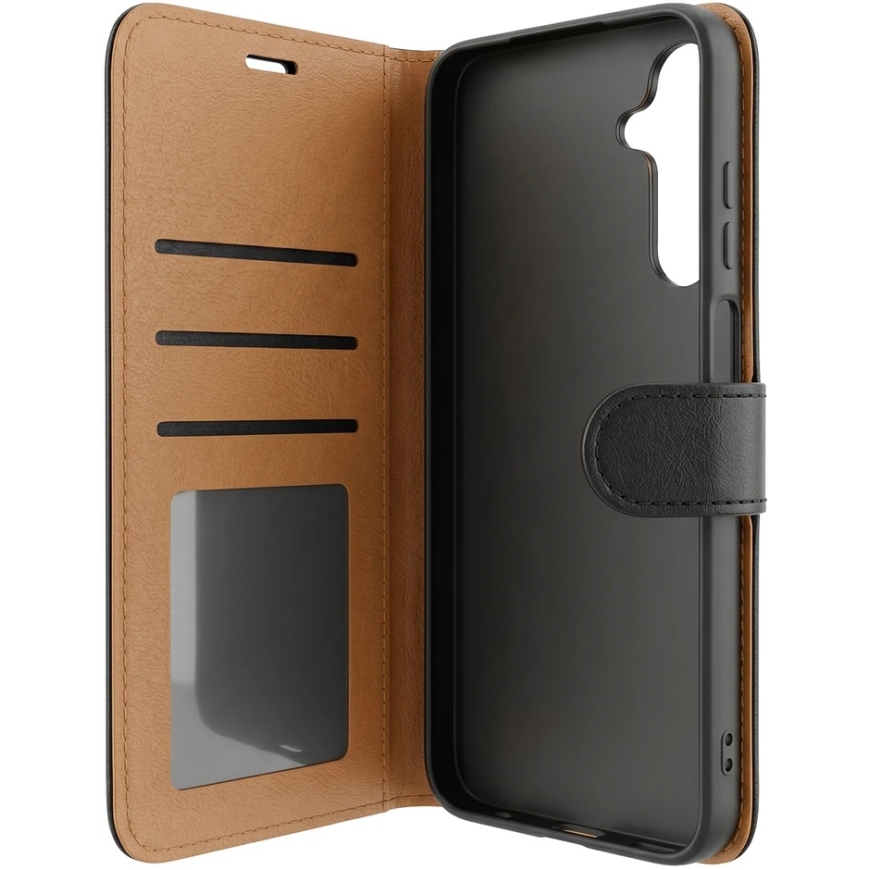 TFO Smart Luxe leather case for Samsung Galaxy S25 FE / S26 FE black – 4