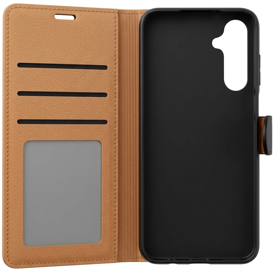 TFO Smart Luxe nahkakotelo Samsung Galaxy S25 FE / S26 FE must – 5