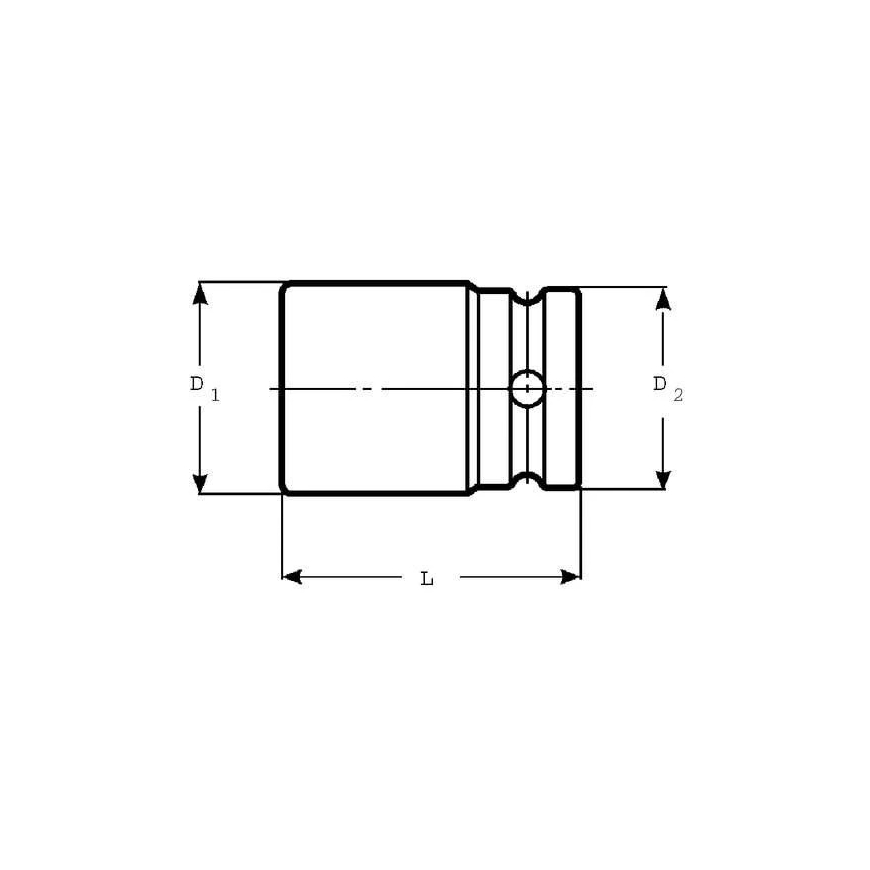 Bahco maitinimo galvutė 1/2" 16 mm – 2