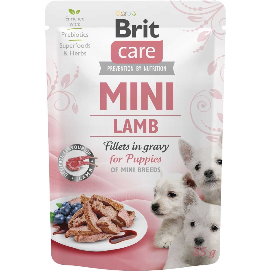 BRIT CARE Mini Puppy Avienos filė 85g