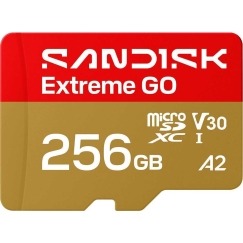 Sandisk Extreme Go MicroSD UHS-I 256GB SDSQXGN-256G-GN6MN