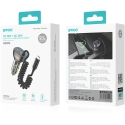 Bwoo autolaadija (CC96C) (1xUSB, 1xUSB-C 30W) koos USB-C kaabliga must Bwoo autolaadija (CC96C) (1xUSB, 1xUSB-C 30W) koos USB-C kaabliga must
