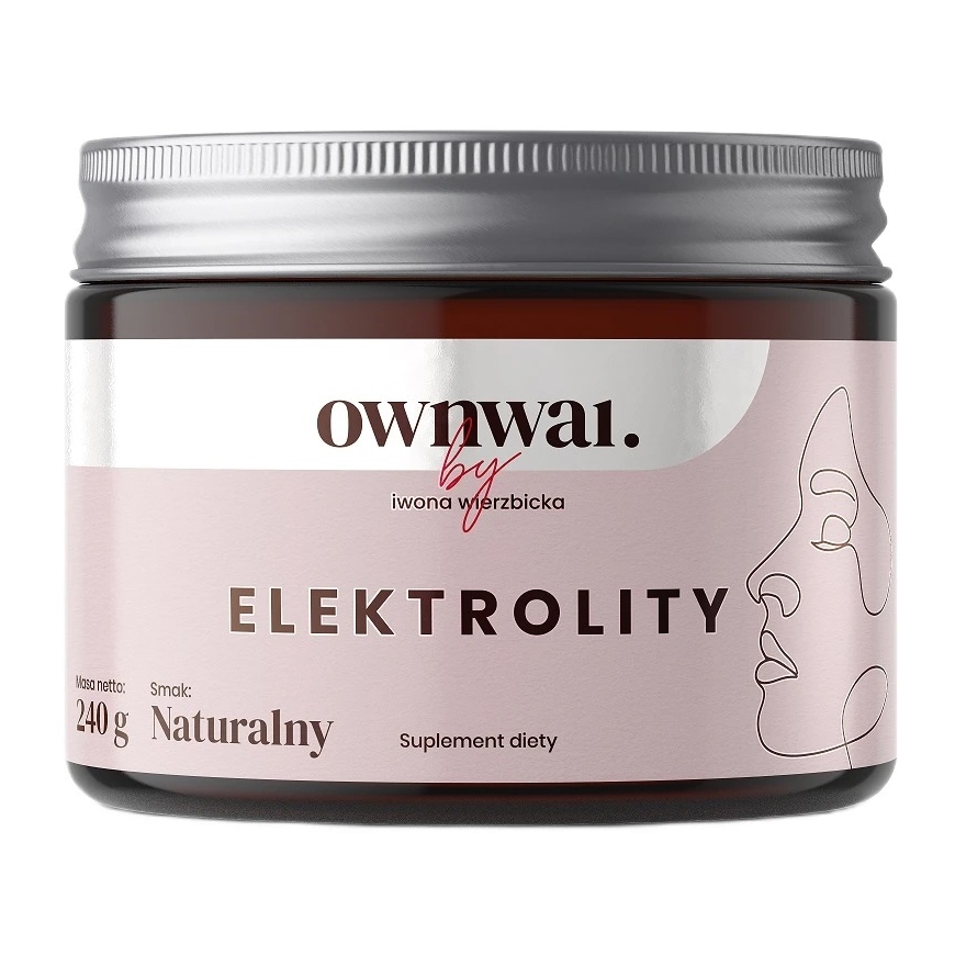 Ownwai Elektrolitit luonnollinen ravintolisä jauheena 240g