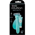 Wilkinson Sword "Wilkinson Intuition Bikini Care Duo" partahöylä 3 terällä ja rauhoittava parranajon jälkeinen balsami, 40 ml Wilkinson Sword "Wilkinson Intuition Bikini Care Duo" partahöylä 3 terällä ja rauhoittava parranajon jälkeinen balsami, 40 ml