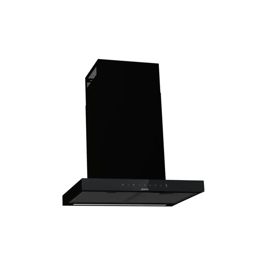 Gorenje WHT66236B Sienā uzstādāms Melns 469 m³/h – 2